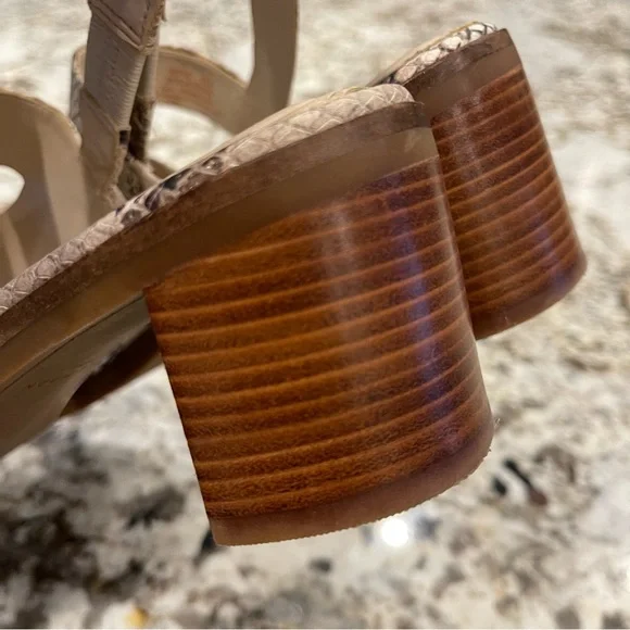 Cole Haan ADELLA sandal Python Snakeskin Print - 8.5 - Picture 12 of 15